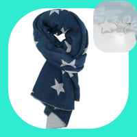 Star Scarf & Earrings Set