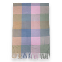 Pastels check scarf