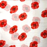 White Poppy Scarf