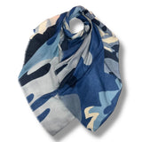 Blue camouflage Scarf