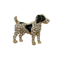 Jack russell magnetic brooch