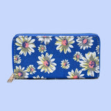 Blue Daisy Purse