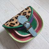 Pink Leopard Olivia Bag & Scarf