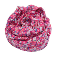 Pretty pink blossom flower scarf