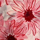 Red Daisy Scarf