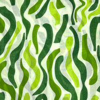 Green Swirl scarf