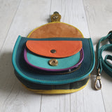 Teal Zebra Olivia Bag