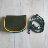 Teal Zebra Olivia Bag