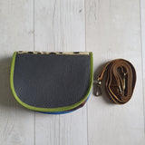 Dark Teal Spot Olivia Bag ~ Free Scarf