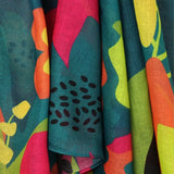 Teal Tropical Paradise Scarf