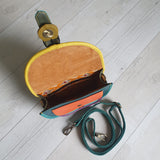 Teal Zebra Olivia Bag