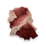 Rose & Burgundy Ombre Scarf