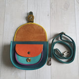 Teal Zebra Olivia Bag