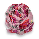 Pink Poppy Scarf