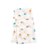 White Ditsy Flowers Scarf