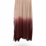 Rose & Burgundy Ombre Scarf