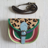 Pink Leopard Olivia Bag & Scarf