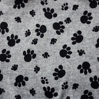 Grey & black Paw Print Snood