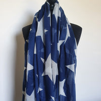 Blue Star Scarf